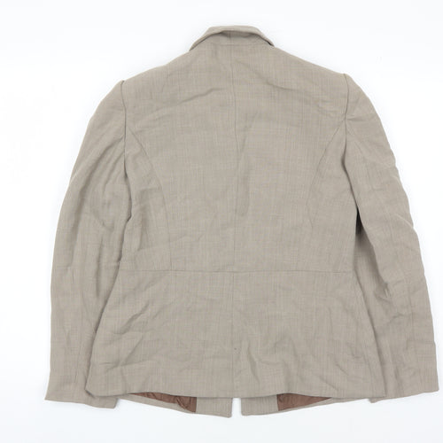 Richards Women's Beige Blazer Size 12 Business Wear