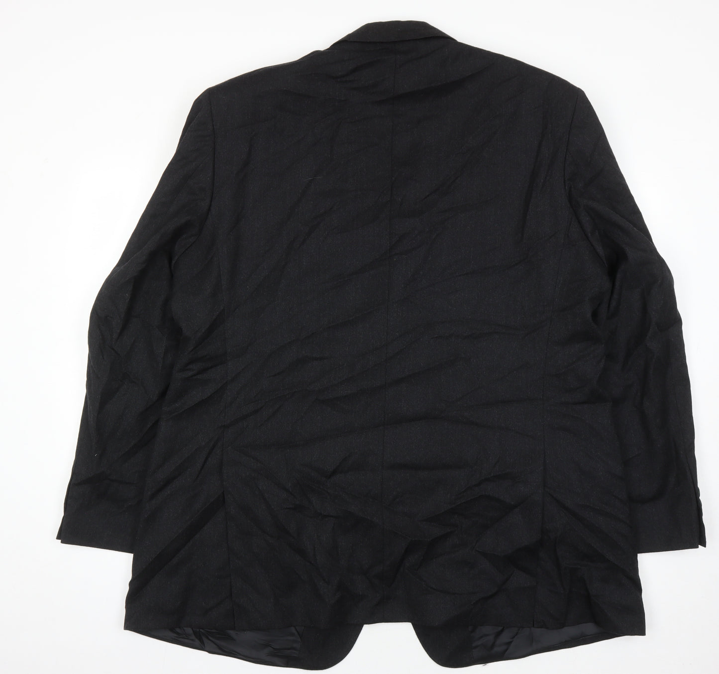 Marks and Spencer Men's Black Blazer 48L Wool Blend