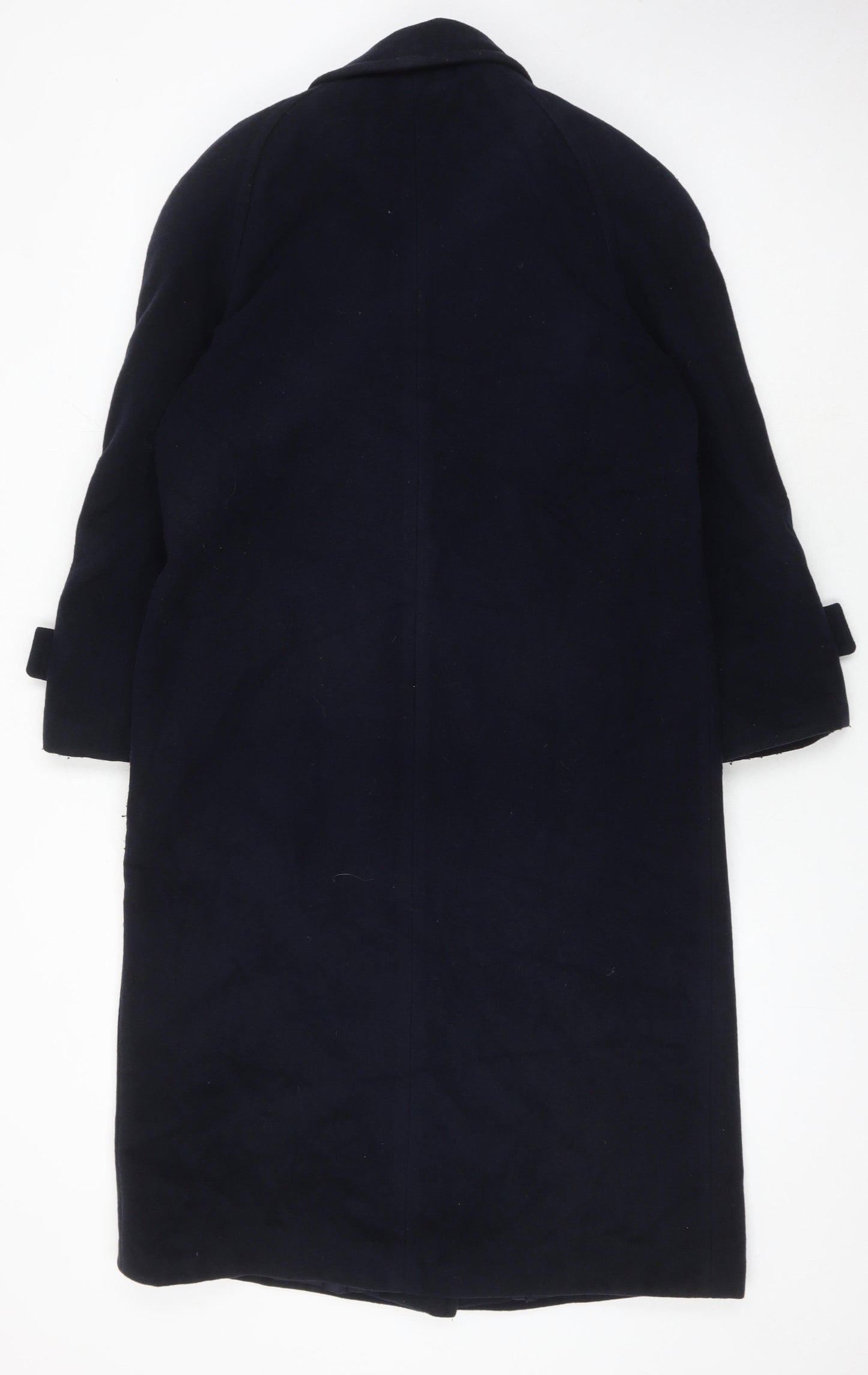 Lewiss Classics Women's Black Wool Cashmere Long Overcoat