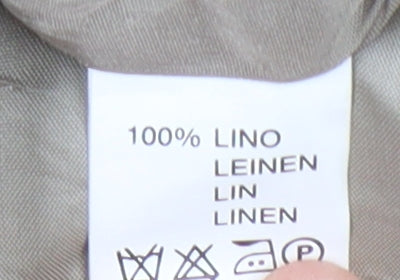 Ghinelli Beige Women's Suit Jacket - Size 12