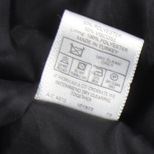 Richards Womens Black Suit Jacket, Size 12, Business