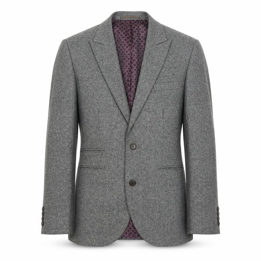 Front view of Next Men's Grey Blazer, Size 38S