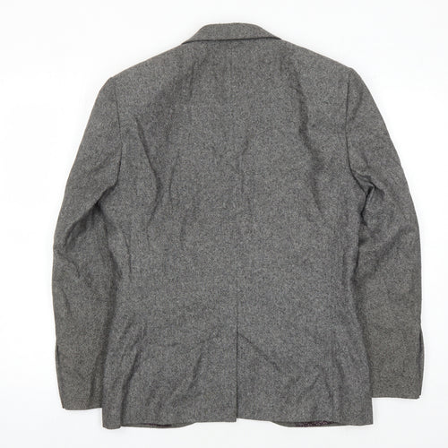 Next Men's Grey Blazer, Size 38S