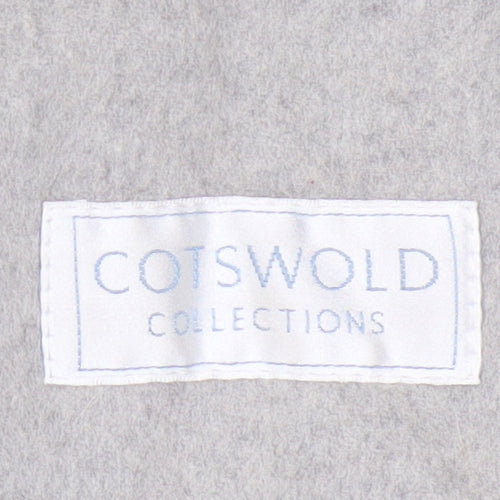 Cotswold Collections Women's Grey Pea Coat Size 16, Classic Style