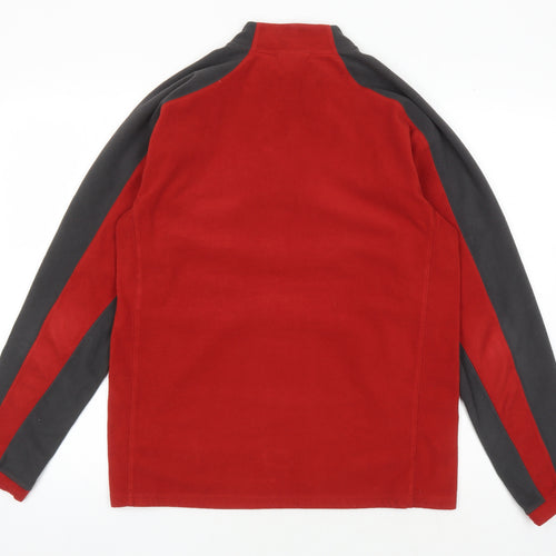 The North Face Red Men's Pullover Sweatshirt, Size M