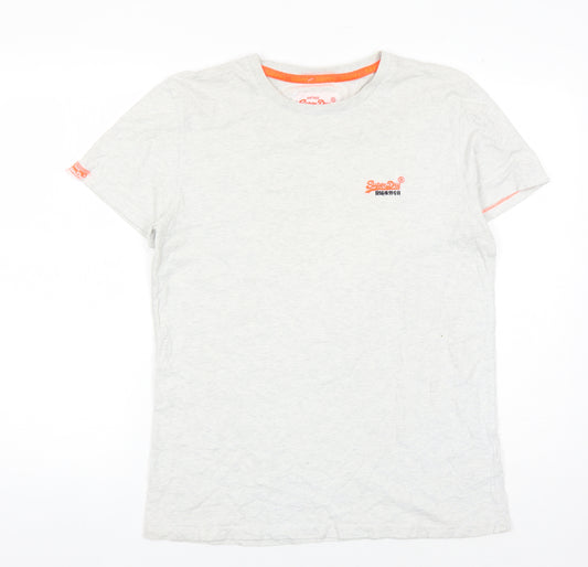 SuperDry Men's Grey Vintage Short Sleeve T-Shirt M