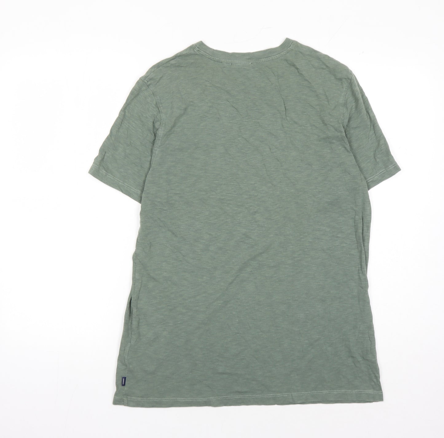 Superdry Men's Green Crew Neck T-Shirt, Size S, Short Sleeve