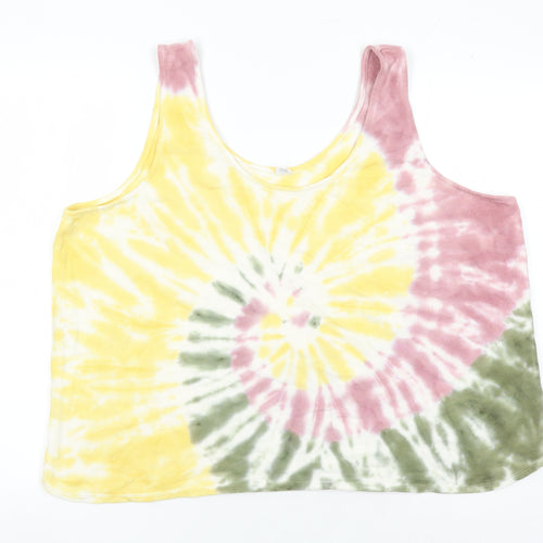 Old Navy Women's Multicoloured XL Tie-Dye Tank