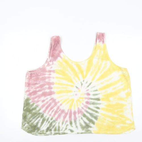 Old Navy Women's Multicoloured XL Tie-Dye Tank