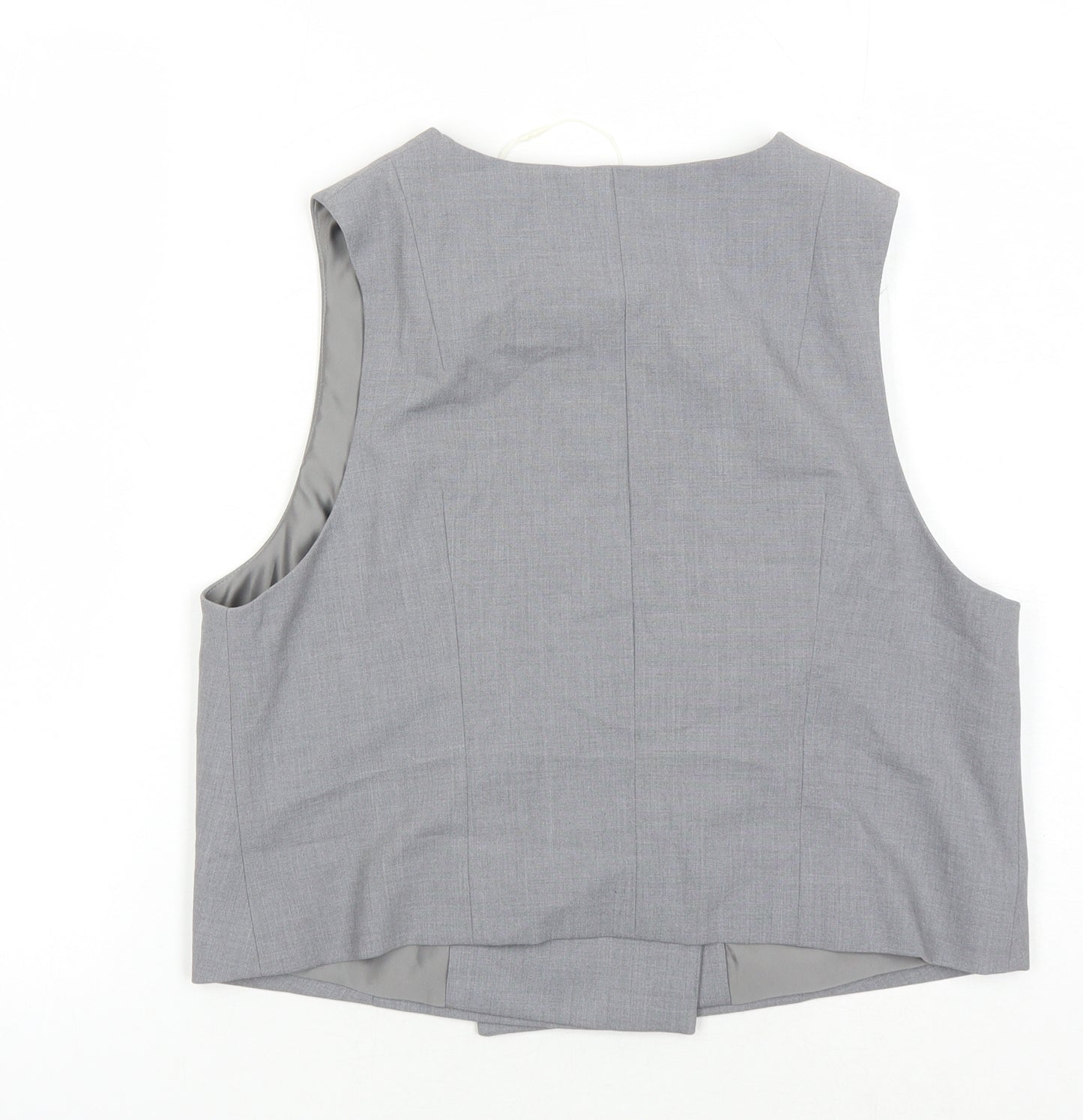 Marks and Spencer Women's Grey Suit Waistcoat Size 14