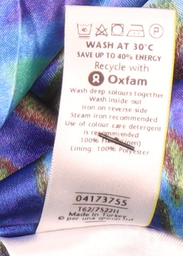 Marks and Spencer Women's Blue Linen Suit Jacket