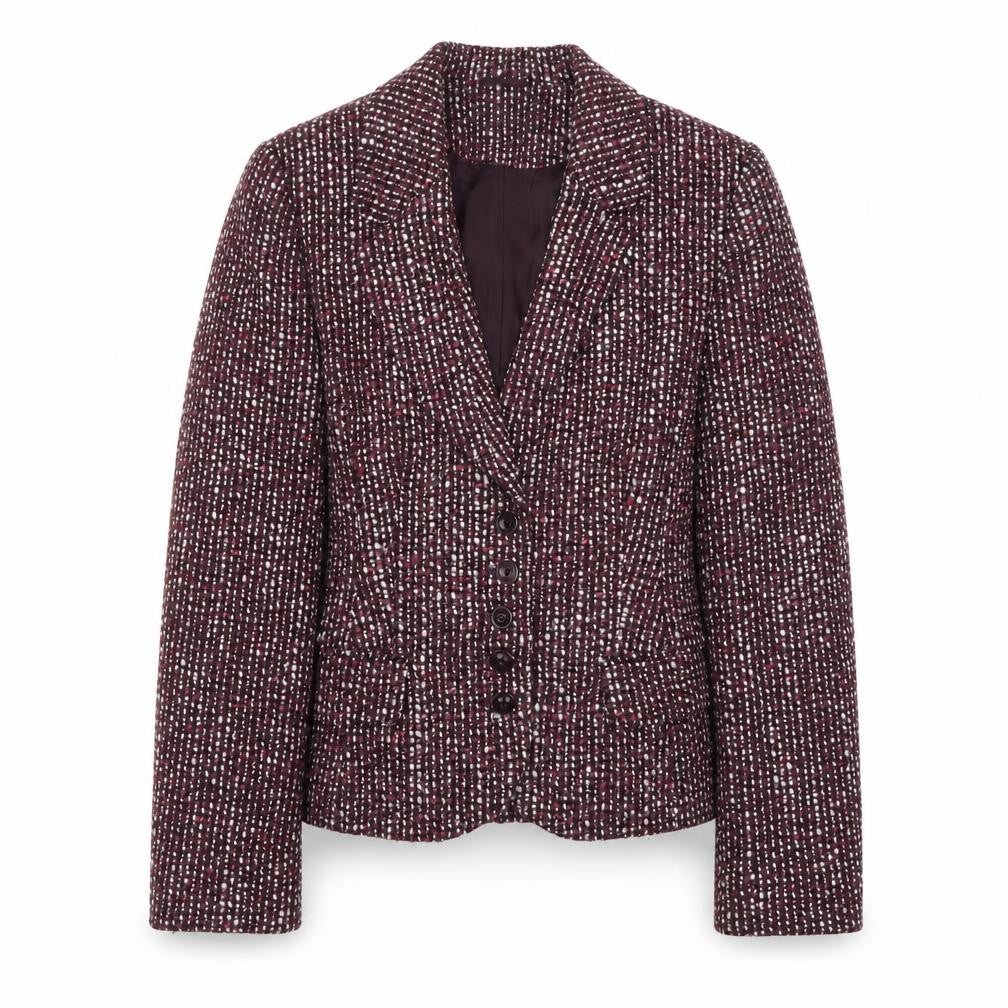 Front view of Alex & Co Women's Multicoloured Short Blazer, size 12