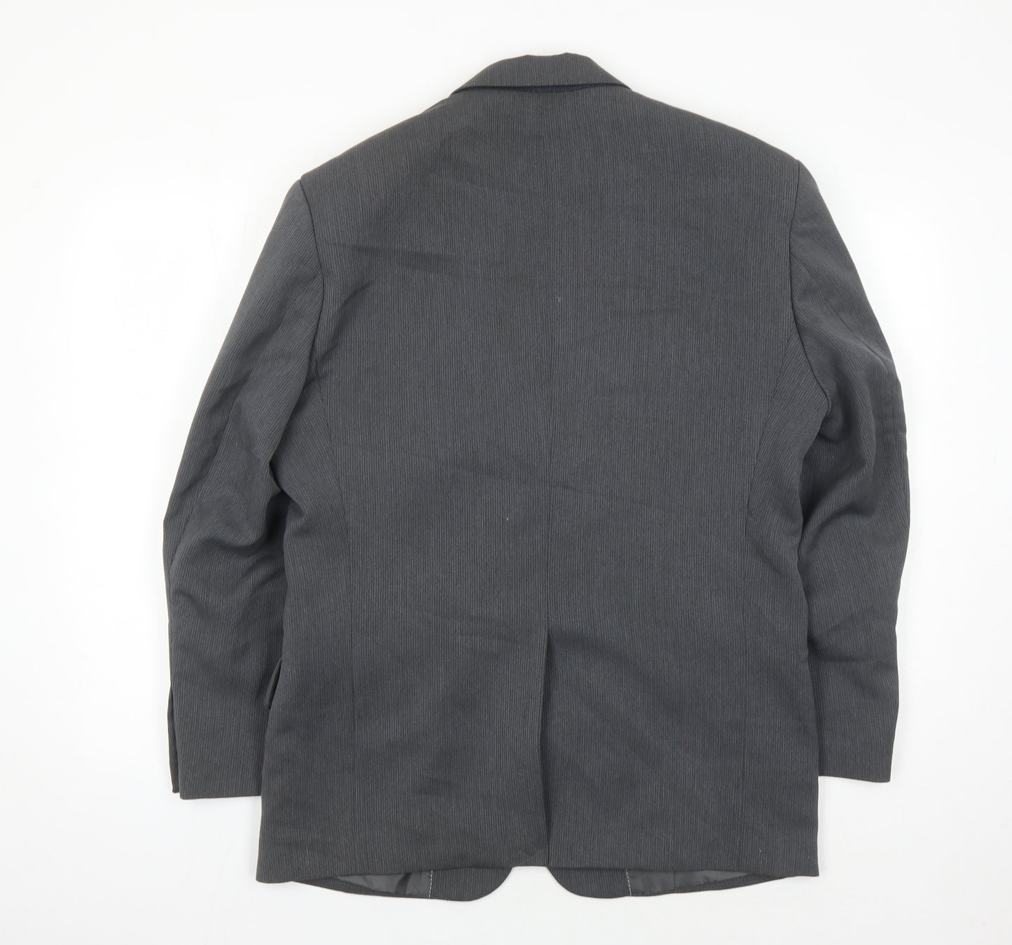 Grey Premier Man Men's Short Blazer, Size 38S