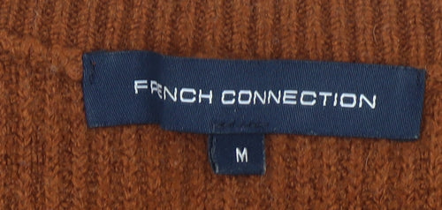 French Connection Women's Multicoloured Jumper M V-Neck