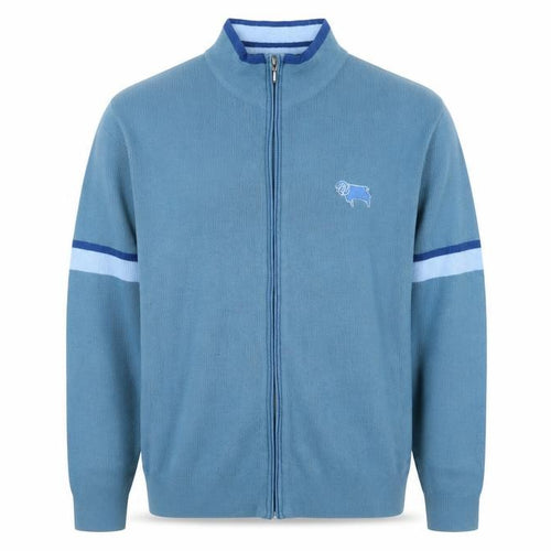 Roberto Zanetti Men's Blue Full Zip Jumper, Size L, Casual