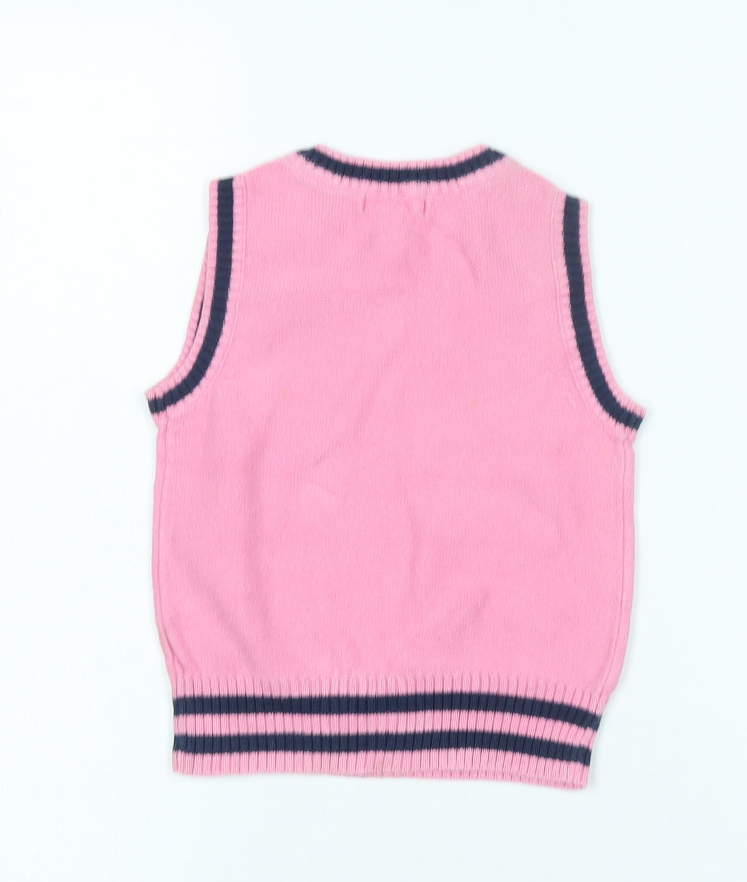 Old Navy Girls Pink Cotton Vest Jumper 3 Years, Casual Wear