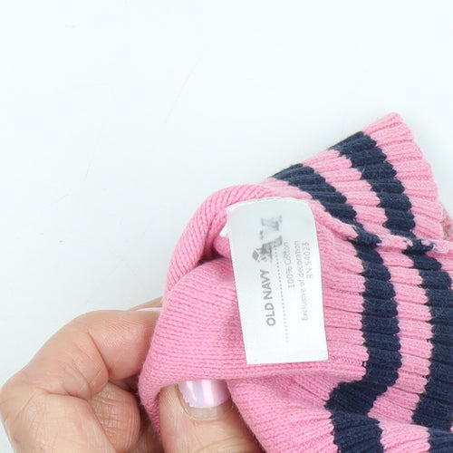 Old Navy Girls Pink Cotton Vest Jumper 3 Years, Casual Wear