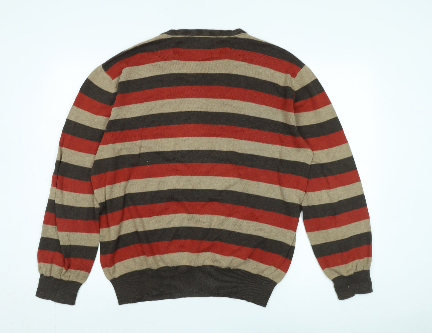 Rocha John Rocha Men's Multicoloured Striped Pullover L