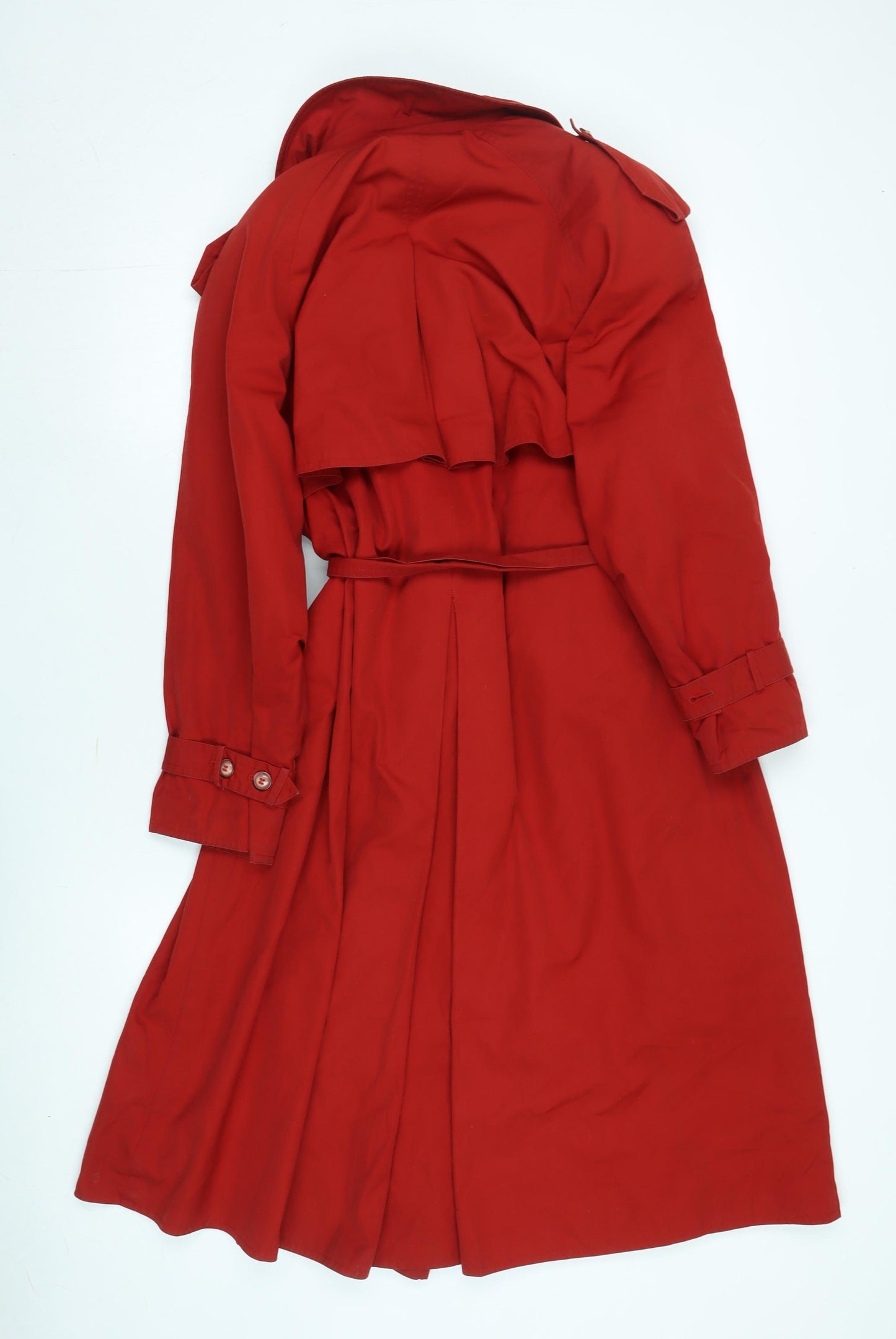 Four Seasons Women's Red Trench Coat Size 10