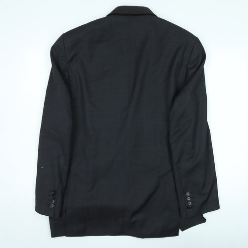 Austin Reed Men's Black Blazer 40 Regular Formal