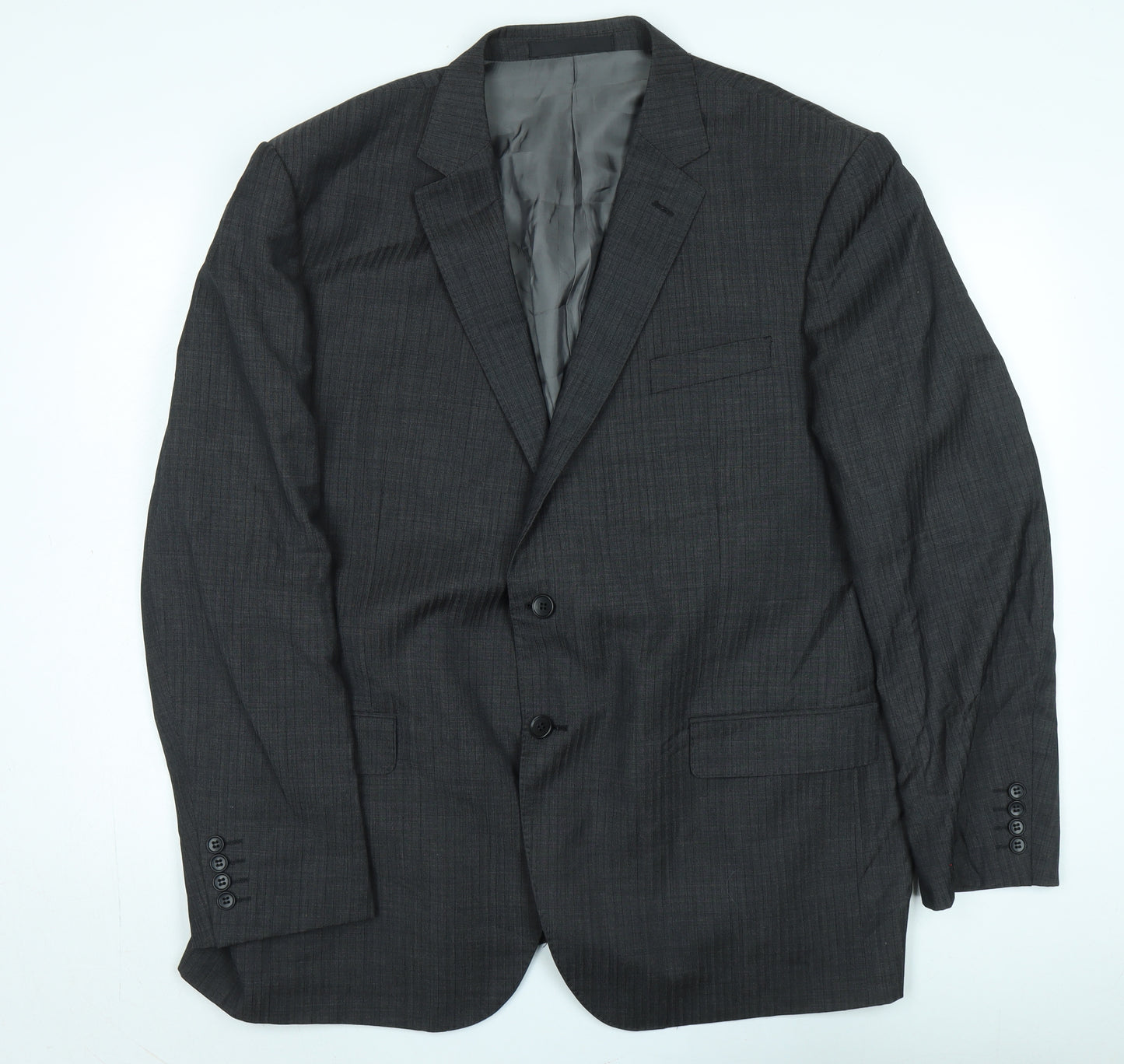 Marks and Spencer Men's Grey Blazer 48R Classic Fit