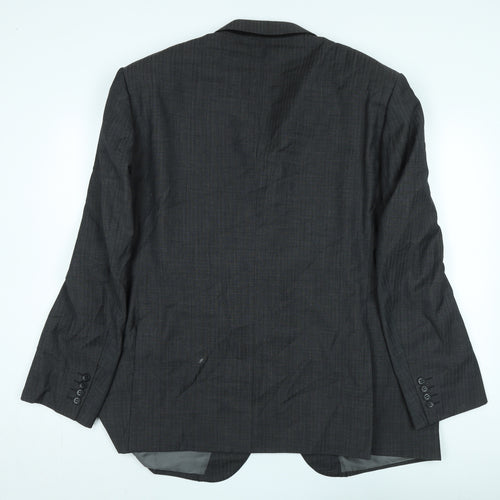 Marks and Spencer Men's Grey Blazer 48R Classic Fit