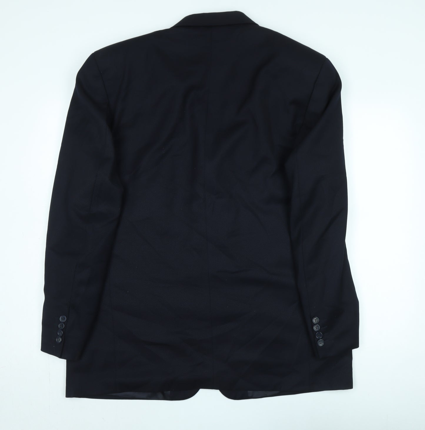 Daniel Hechter Men's Black Blazer, Size 46, Formal Wear