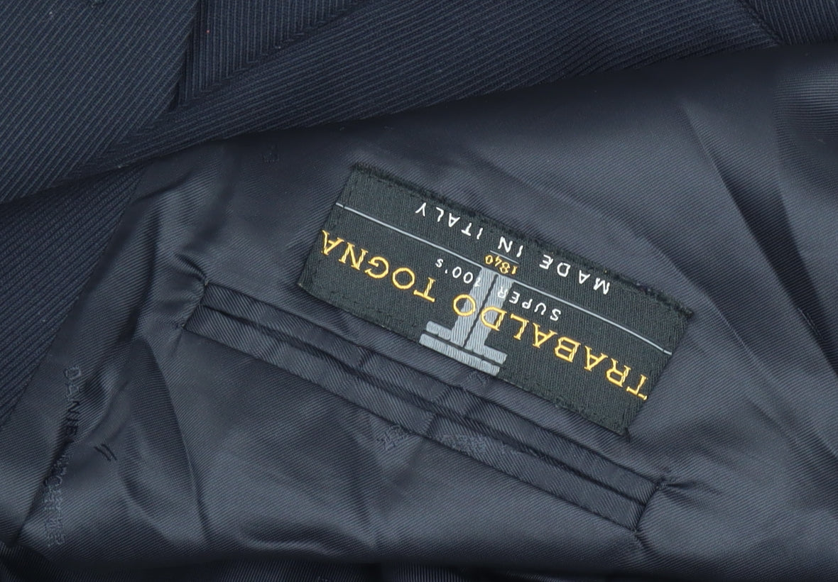 Daniel Hechter Men's Black Blazer, Size 46, Formal Wear