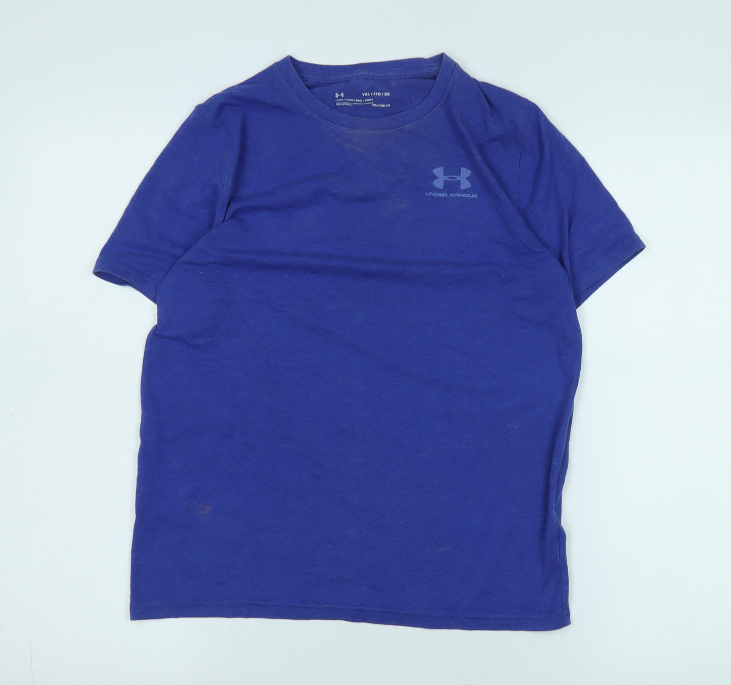 Under Armour Boys Blue T-Shirt Short Sleeve