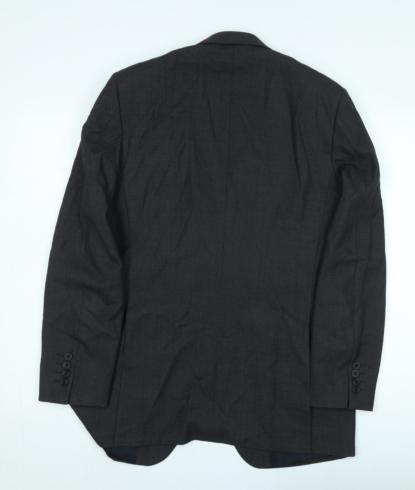 Gieves & Hawkes Men's Black Blazer Size 40 Regular Fit