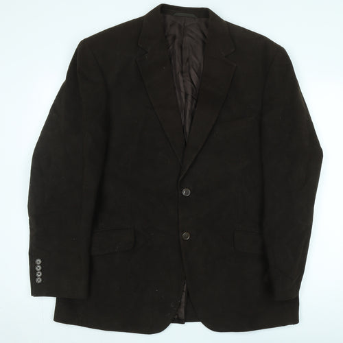 Gurteen Men's Black Classic Blazer 42 Regular