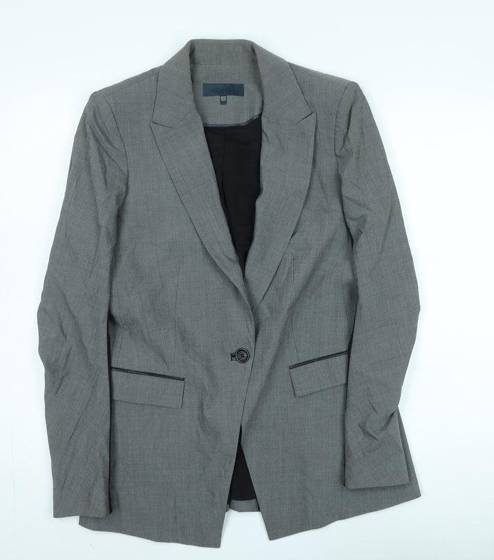 Bastyan Women's Grey Suit Jacket, Size 10, Classic Business Wear