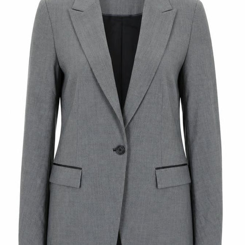 Bastyan Women's Grey Suit Jacket, Size 10, Classic Business Wear