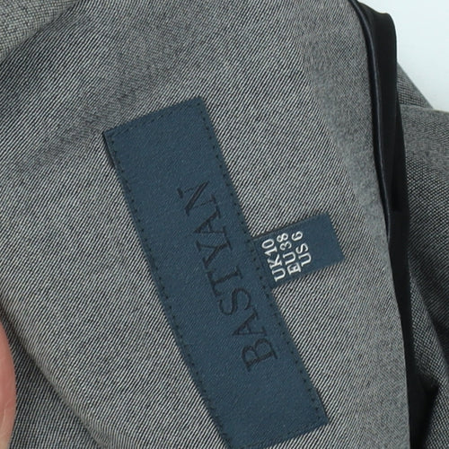 Bastyan Women's Grey Suit Jacket, Size 10, Classic Business Wear