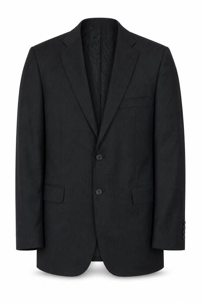 Front view of Marks & Spencer Men's Black Wool Blazer 42R Size Classic