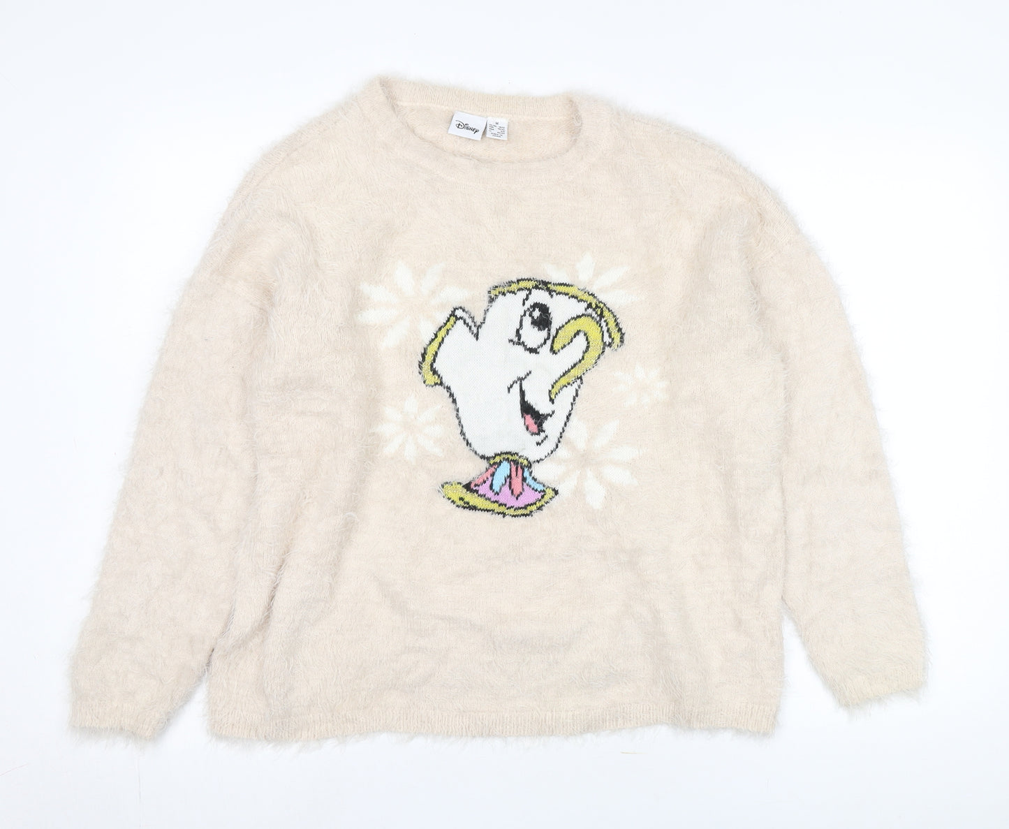 Disney Women's Beige Pullover Jumper M