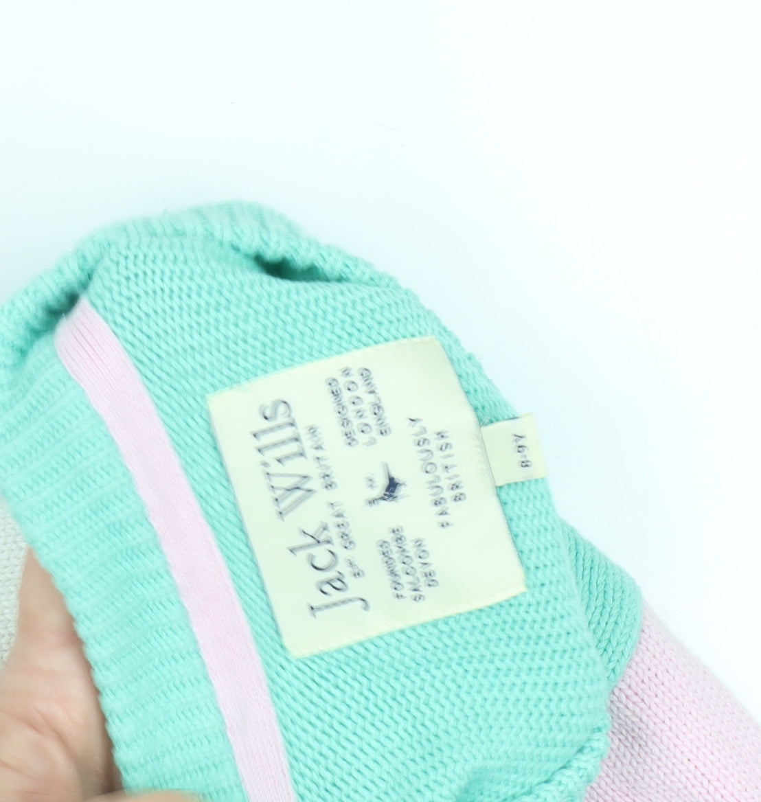 Jack Wills Girls Multicoloured 5-6 Yrs Pullover Jumper
