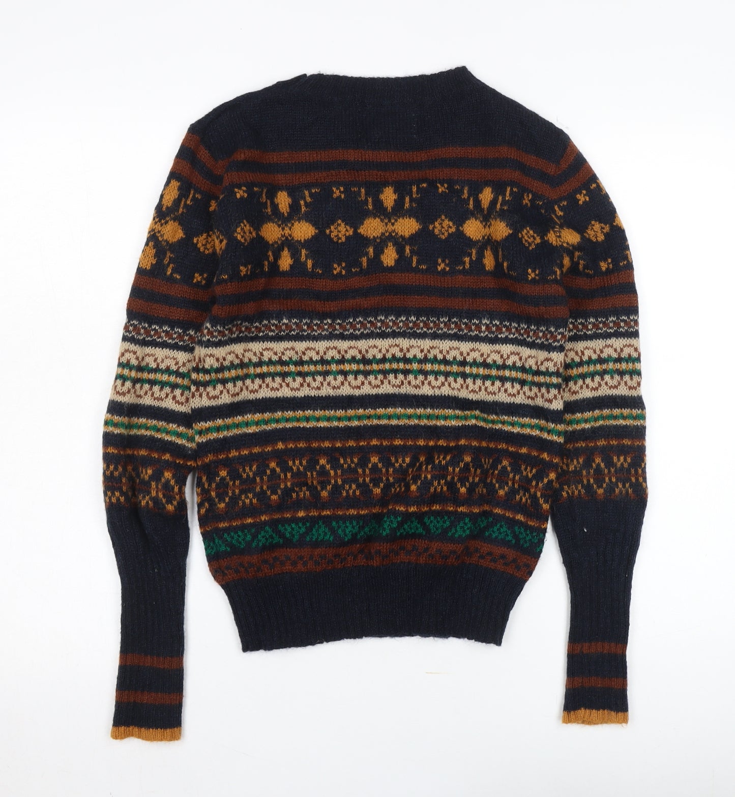 Leon & Harper Women's Multicoloured Fair Isle Jumper S