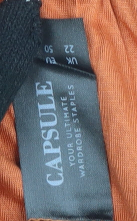 Capsule Women's Orange Relaxed Fit Top Size 22