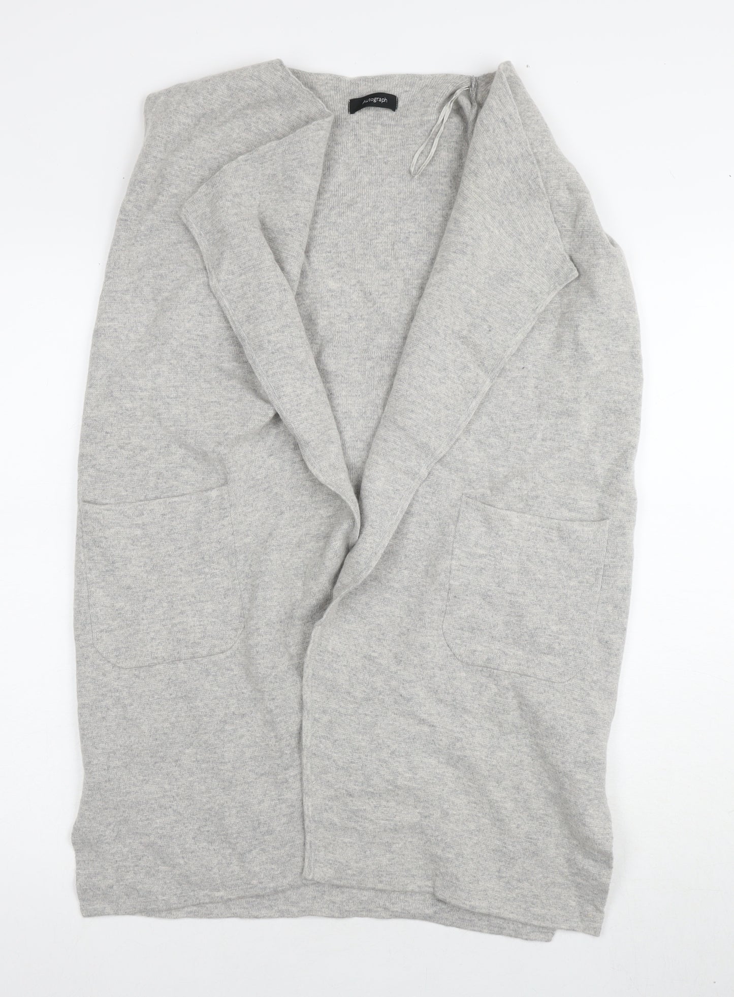 Marks and Spencer Women's Grey Cardigan, Size 8