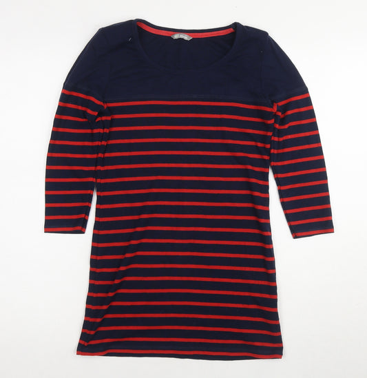 Marks and Spencer Women's Multicoloured Striped Tunic, Size 8