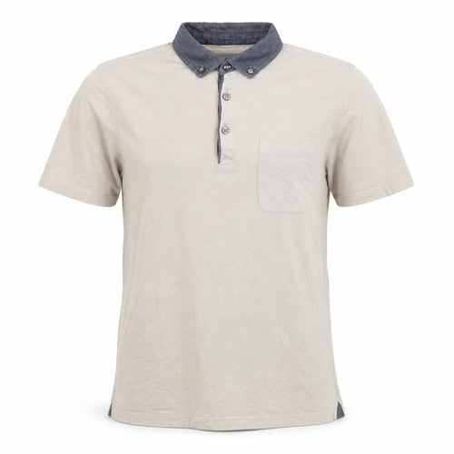 Marks and Spencer Men's Beige Slim Fit Polo Shirt S