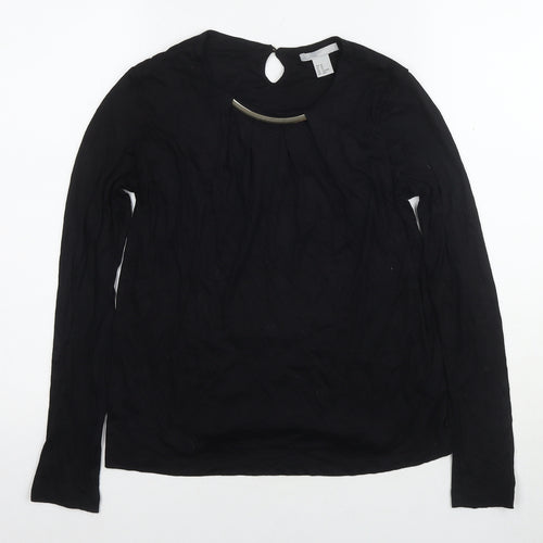 H&M Women's Black XS Long Sleeve Blouse