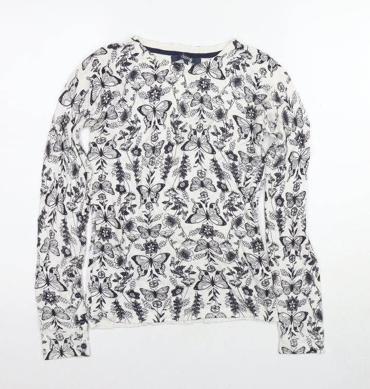 Next Women's Floral Pullover Jumper Multicoloured Size 6