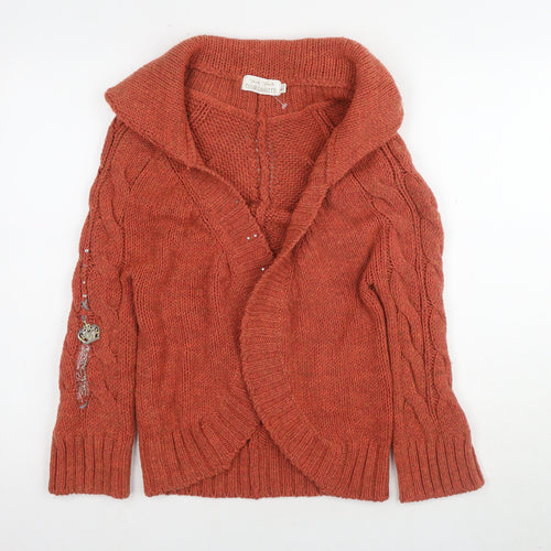 Elisa Cavaletti Women's Red Knit Cardigan XS