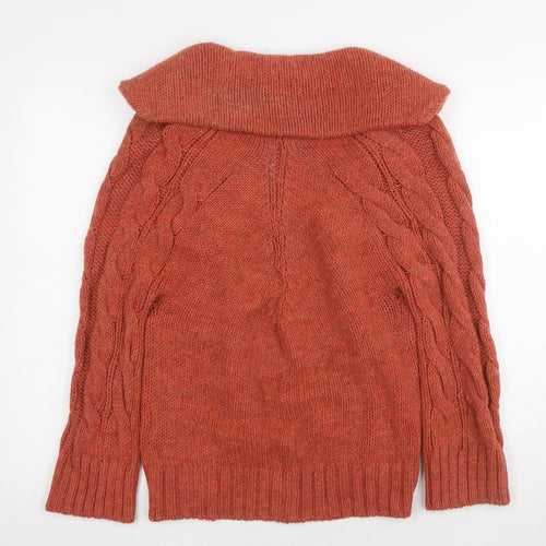 Elisa Cavaletti Women's Red Knit Cardigan XS