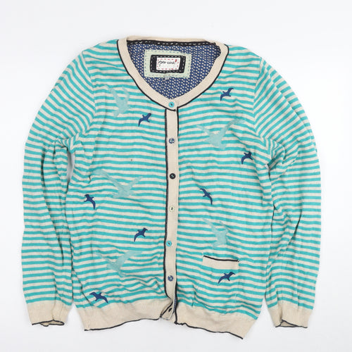 Marks and Spencer Women's Stripe Cardigan Size 18