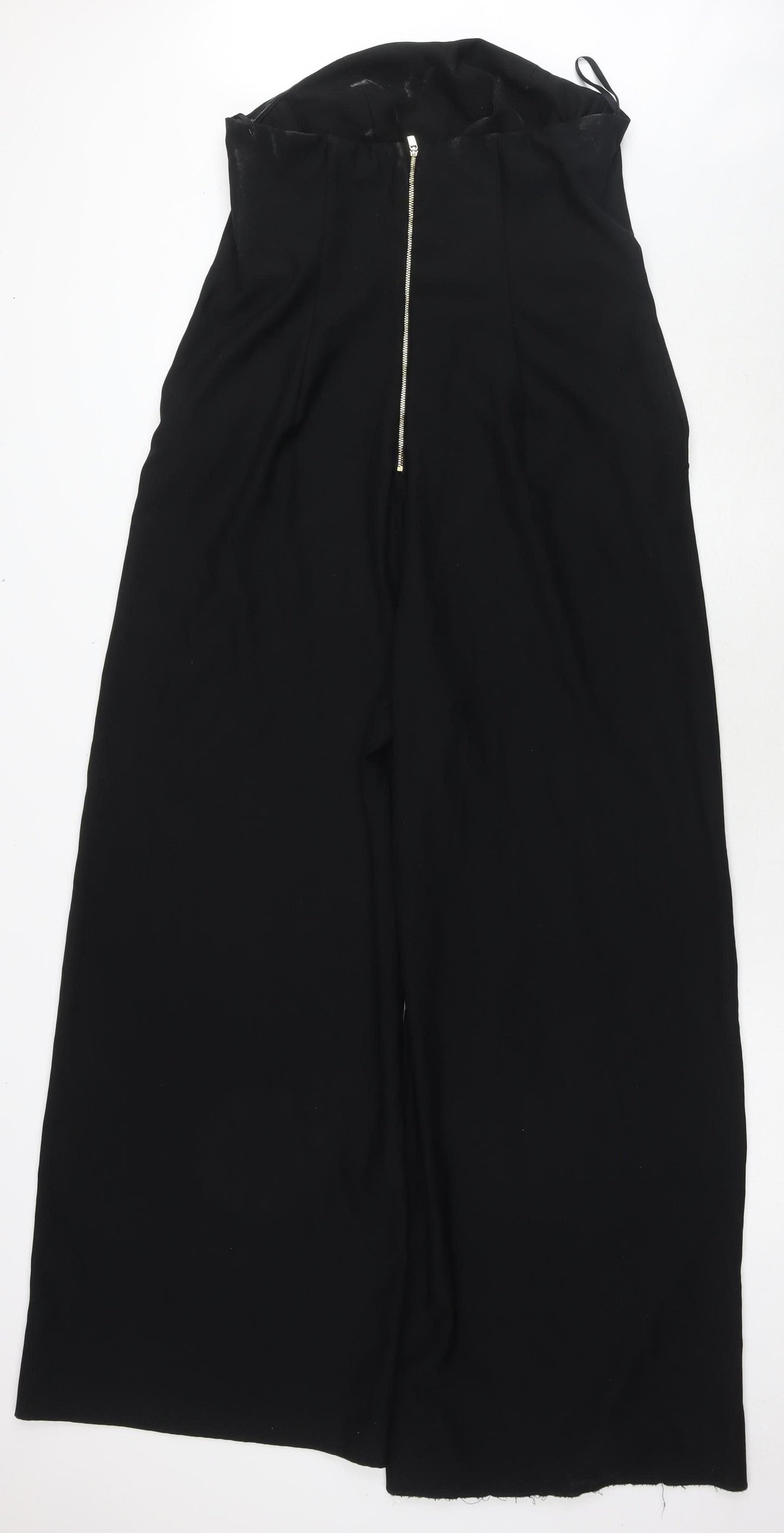 Studio Women's Black Wide-Leg Jumpsuit Size 12