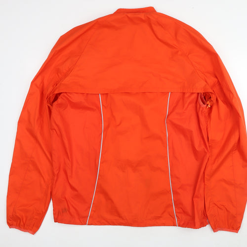 H&M Men's Orange Windbreaker Jacket 2XL