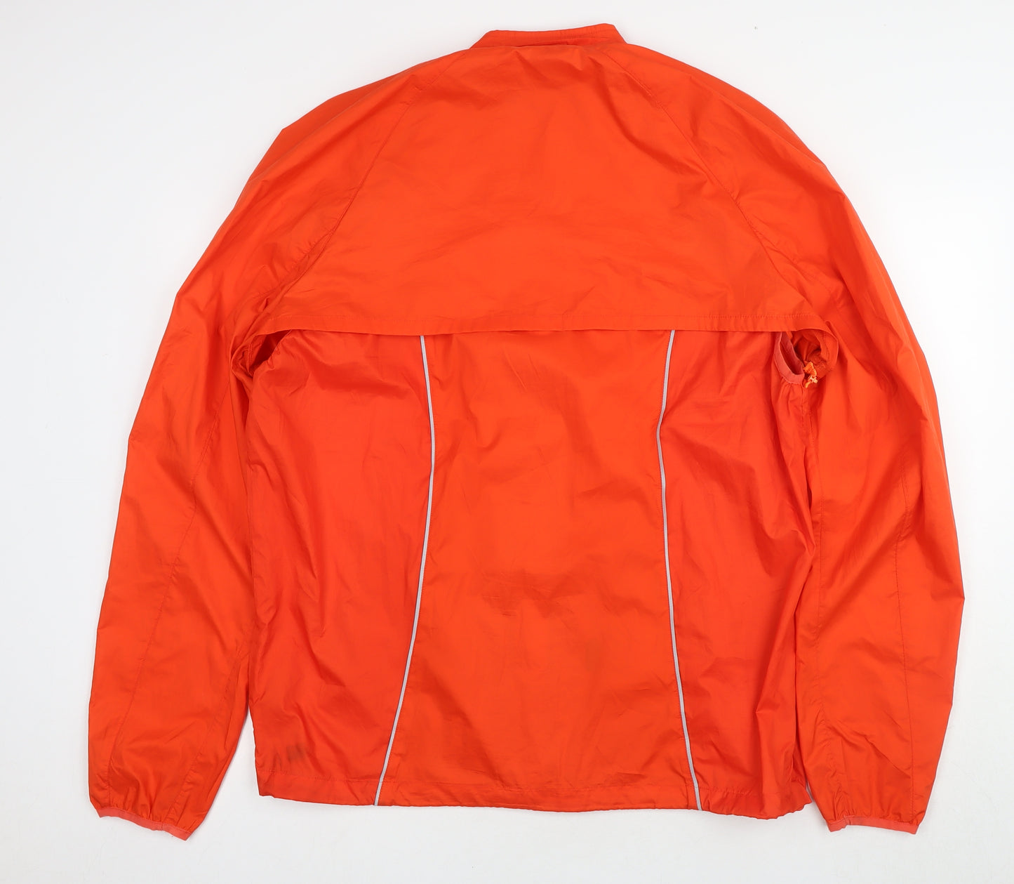 H&M Men's Orange Windbreaker Jacket 2XL